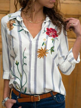 Load image into Gallery viewer, Autumn Ladies Print Shirt