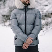 Load image into Gallery viewer, Fur Collar Thick Autumn And Winter Men's Coat