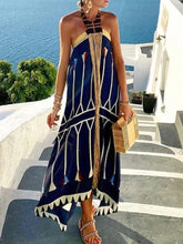 Load image into Gallery viewer, National Style Long Holiday Women's Dress