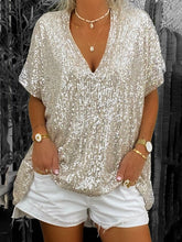 Load image into Gallery viewer, Women's Comfortable Casual Sequin Suit