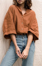 Load image into Gallery viewer, Autumn Linen Sleeve Shirt