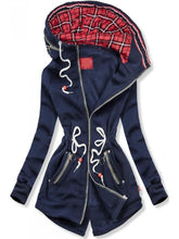 Load image into Gallery viewer, Drawstring Hooded Jacket