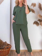 Load image into Gallery viewer, Women's Casual Solid Color Trouser Suit