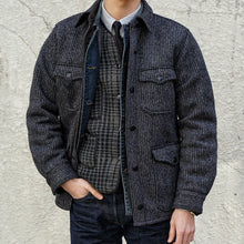 Load image into Gallery viewer, Men's Fashion Retro Lapel Casual Warm Shirt Suit Jacket