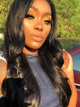 Load image into Gallery viewer, Fashion Black Wavy Long Hair Wig