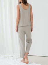 Load image into Gallery viewer, Women's Casual Linen Sleeveless Suit