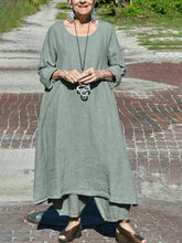 Load image into Gallery viewer, Loose long skirt casual Women's Suits