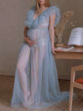 Load image into Gallery viewer, Maternity Gown Dress Chiffon Dress Photography