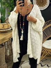 Load image into Gallery viewer, Casual Home Plus Size Sweater Cardigan Women's Coat