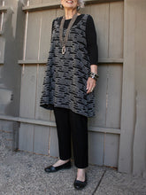 Load image into Gallery viewer, Women's Fake Two-Piece Printed Top And Trousers Suit