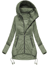 Load image into Gallery viewer, Drawstring Hooded Warm Women's Coats