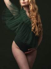 Load image into Gallery viewer, Maternity Wear Sexy Tulle Photography Tube Top One-Piece Dress