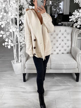 Load image into Gallery viewer, Hooded Buttoned Casual Jacket