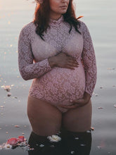 Load image into Gallery viewer, Maternity Wear Sexy Lace Tulle Photography Jumpsuit