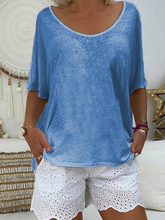 Load image into Gallery viewer, Women's Round Neck Short Casual Suit