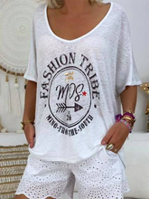Load image into Gallery viewer, Women's Casual White Geometric Print Suit