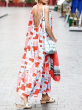 Load image into Gallery viewer, Fashion Backless Holiday Casual Dress