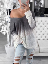 Load image into Gallery viewer, Deep V-Neck Color Matching Fashion Women's Top