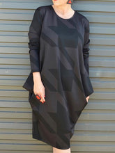 Load image into Gallery viewer, Fashion Casual Round Neck Long Sleeve Ladies Dress