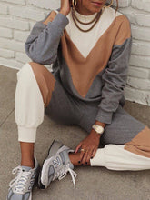 Load image into Gallery viewer, Fashion Stitching Loose Suit