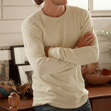 Load image into Gallery viewer, Casual Round Neck Long Sleeve Top