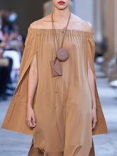 Load image into Gallery viewer, Loose Dress with Off Shoulder and Irregular Cuffs