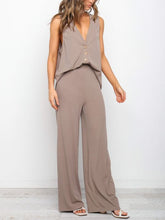 Load image into Gallery viewer, Comfortable Cardigan Wide-Leg Pants Women's Suit