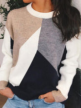 Load image into Gallery viewer, Women's Autumn and Winter Slip-shoulder Thin Solid Color Fashion Sweater
