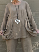 Load image into Gallery viewer, Women's Casual Solid Color Pocket Suit