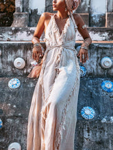 Load image into Gallery viewer, Sling Tassel Party Long Women's Dress