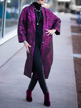 Load image into Gallery viewer, Fashion Retro Dark Pattern Women's Coat