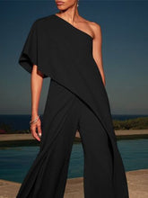 Load image into Gallery viewer, Half Sleeve Fashion Satin Elegant Suit