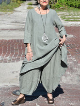 Load image into Gallery viewer, Loose long skirt casual Women's Suits