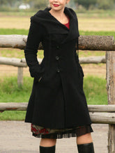 Load image into Gallery viewer, Autumn And Winter Woolen Hood Women's Outerwear