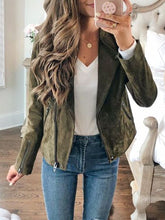 Load image into Gallery viewer, Autumn Fashion Loose Temperament Locomotive Casual Short Jacket