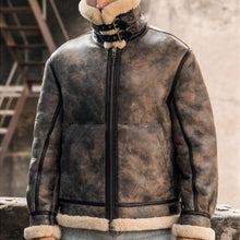 Load image into Gallery viewer, Men's Aviator Warm Fashion Coat