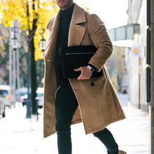 Load image into Gallery viewer, Fashionable Double Breasted Lapel Coat