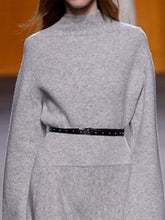 Load image into Gallery viewer, Fashion Comfy Turtleneck Sweater And Skirt Women's Suit