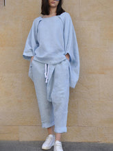 Load image into Gallery viewer, Women's Washed Linen Loose Suit