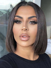 Load image into Gallery viewer, Beautiful Fashion Lady's Wig With Split Straight Hair