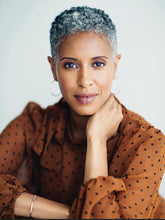 Load image into Gallery viewer, Temperament Gray Personality Curly Short Wig