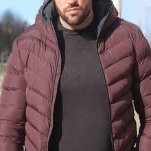 Load image into Gallery viewer, Casual Warm Hooded Men's Cotton Jacket