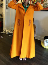 Load image into Gallery viewer, Bright And Long Buttoned Women's Coats