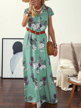 Load image into Gallery viewer, Shift Daily Cotton-Blend Floral Women's Casual Dress