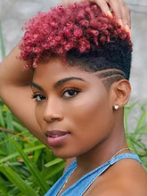Load image into Gallery viewer, Gradient Curly Hair Fashion Synthetic Short Wig