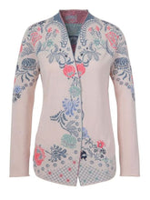 Load image into Gallery viewer, Flowers Print Plus Size Vintage Women's Coat
