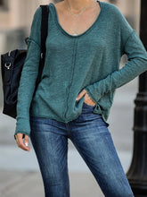 Load image into Gallery viewer, Cotton Breathable Long Sleeves Women's Tops
