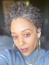 Load image into Gallery viewer, Curly Hair Short Hair Natural Fiber Wig