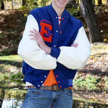 Load image into Gallery viewer, Simple Letters Sports Baseball Uniform Men's Coat