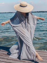 Load image into Gallery viewer, Women's Loose Bohemian Woven Holiday Dress